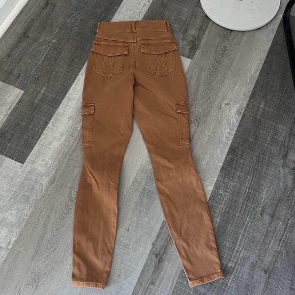 •nwt Spanx high rise cargo pants honeycomb glow women XS Small camouflage - Picture 5 of 8